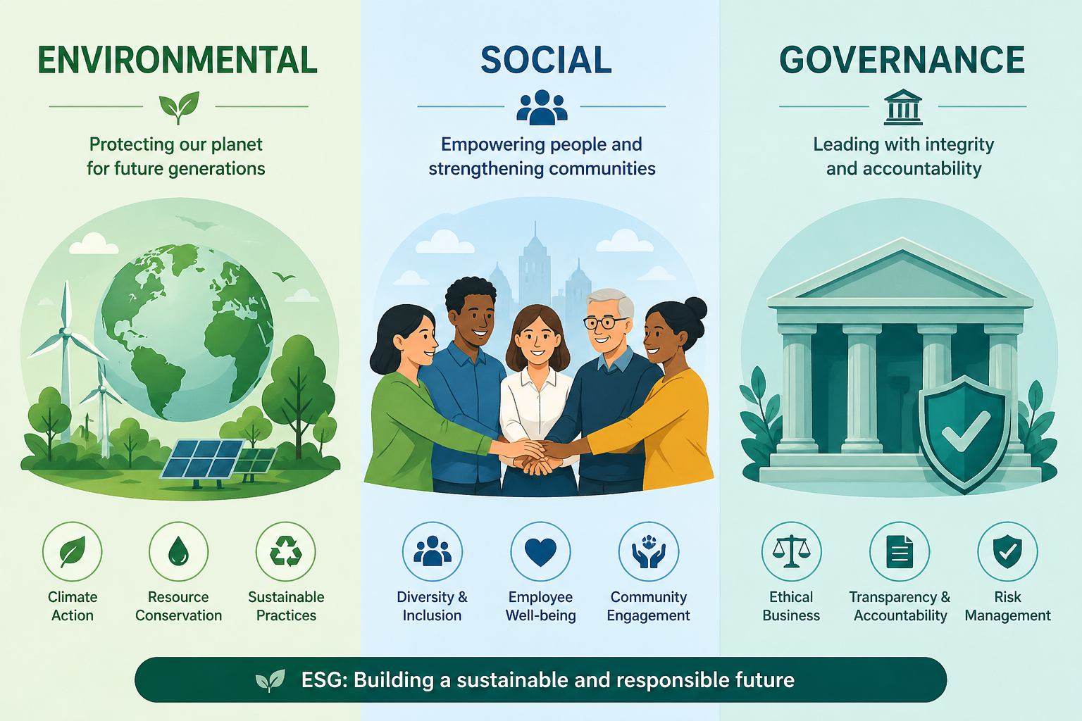 what is ESG? ESG stands for
