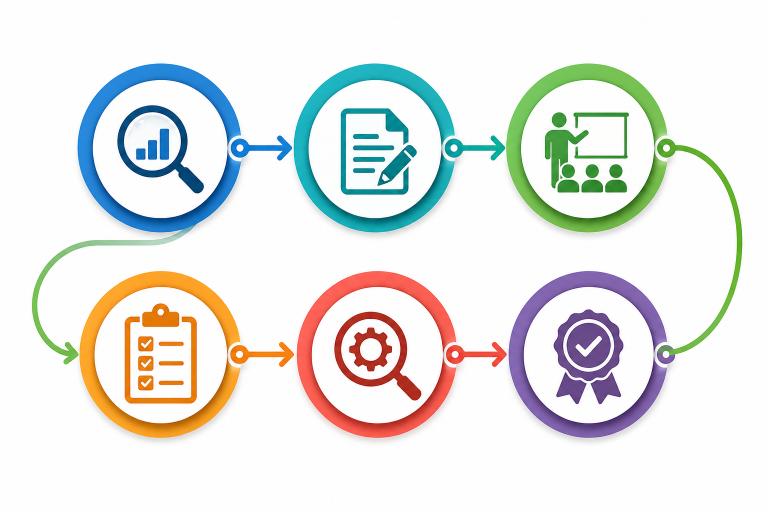 iso 9001 certification steps dlv esg consulting services