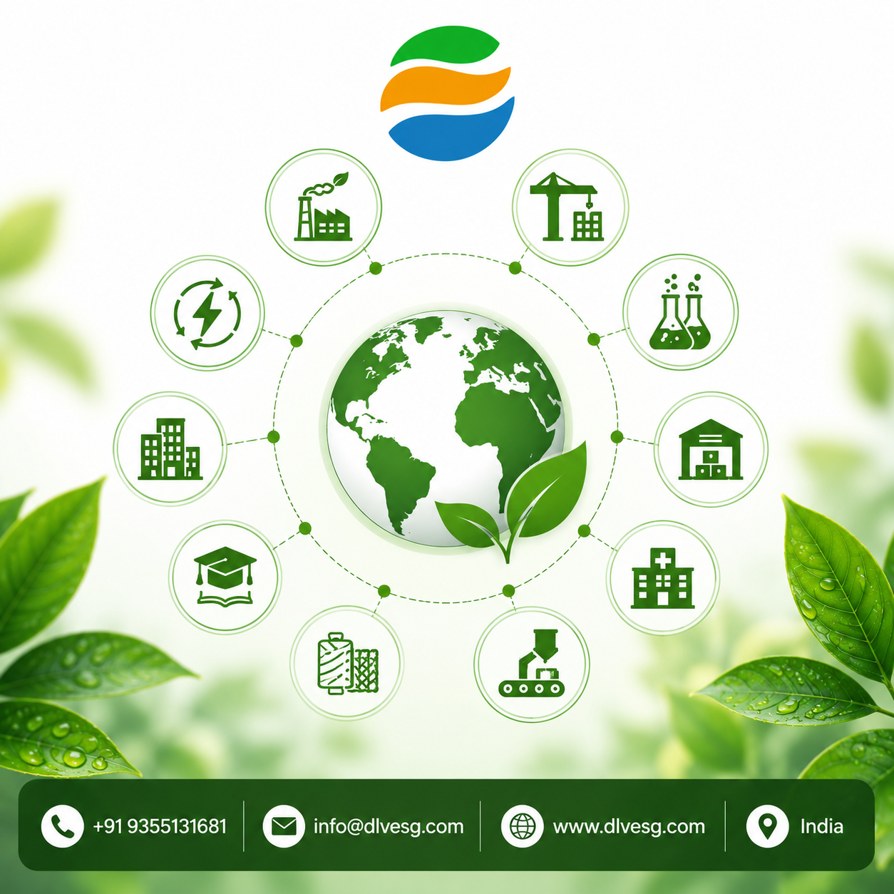 ISO 14001 certificate at dlv esg consulting group llp