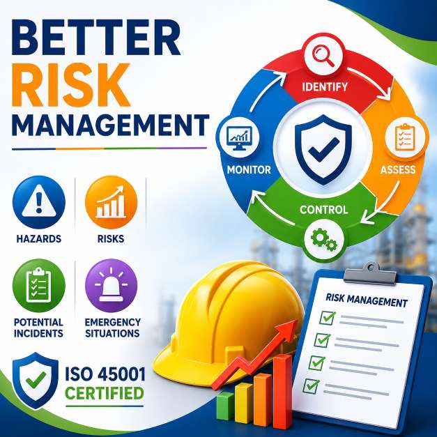 better risk management iso 45001 certification india
