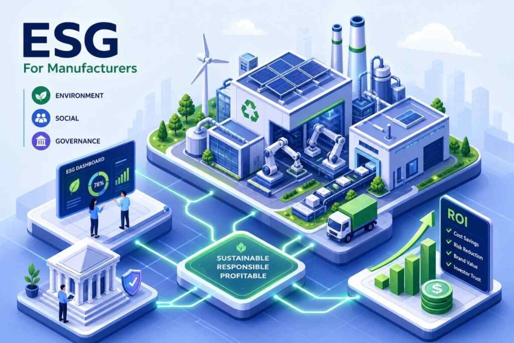 ESG Consulting for Manufacturers: Services, Process and ROI , dlv esg consulting services
