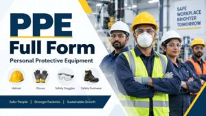 PPE full form means Personal Protective Equipment. Learn what it means for ISO 45001, BRSR, and SMETA compliance in Indian factories. dlv esg consulting group llp